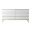 Abrah 150 cm W Chest of 6 Drawers-1918889194