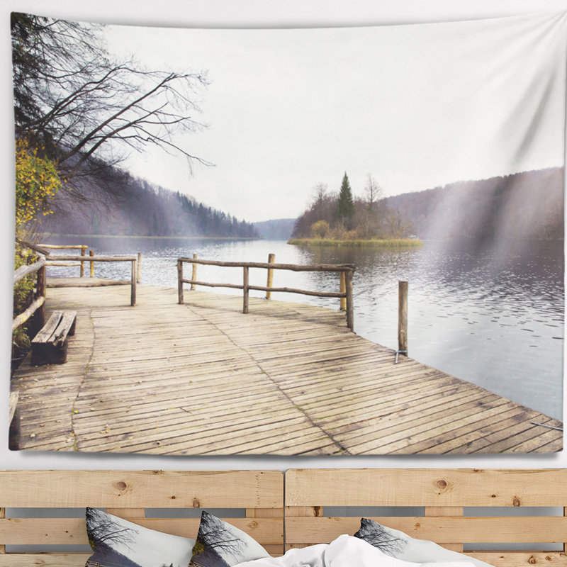 Polyester Tapestry, 50" H x 60" W