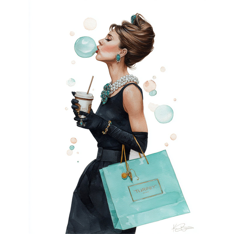 Art mural sur toile Mint, H 24 po x l 16 po x P 1,5 po