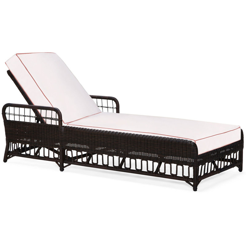 Chaise Lounge, Linen Sesame