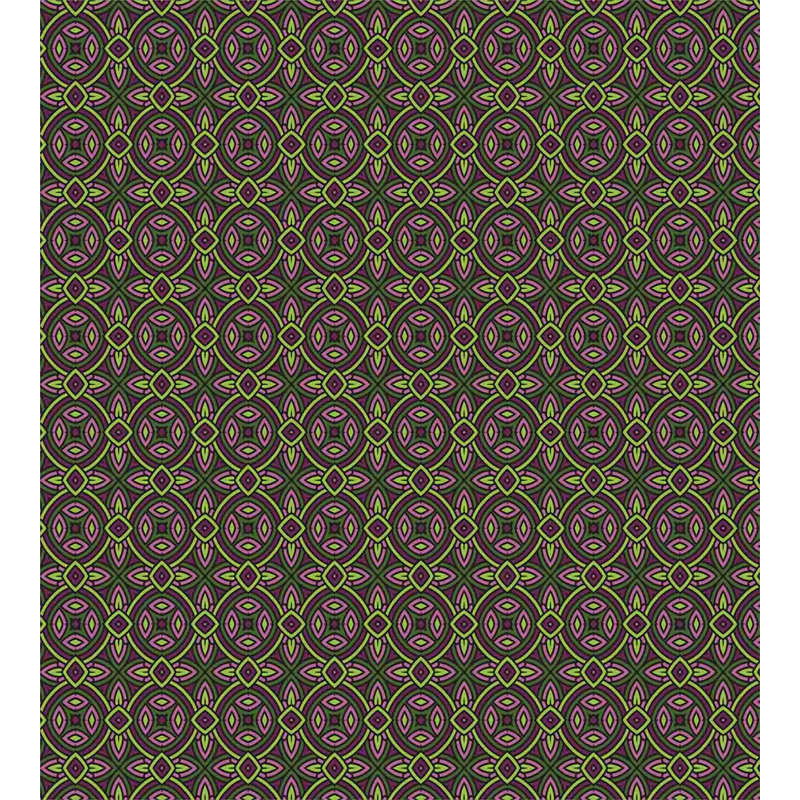 Traditional Polyester Geometric Shapes Duvet Cover, Twin Duvet Cover + 1 Sham