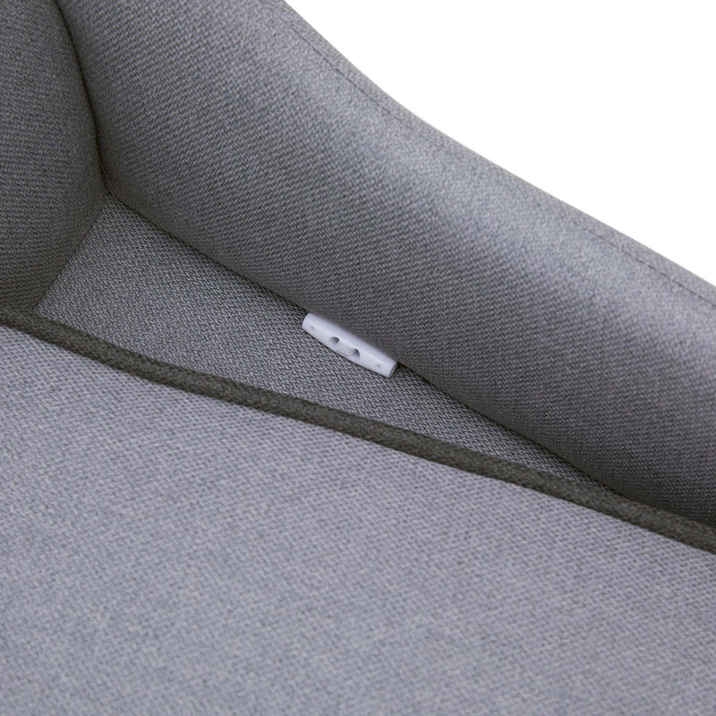 Lounge Dog Sofa/ Bed with Storage for Small and Medium Pets, 14.4" H x 12.5" W x 22" D