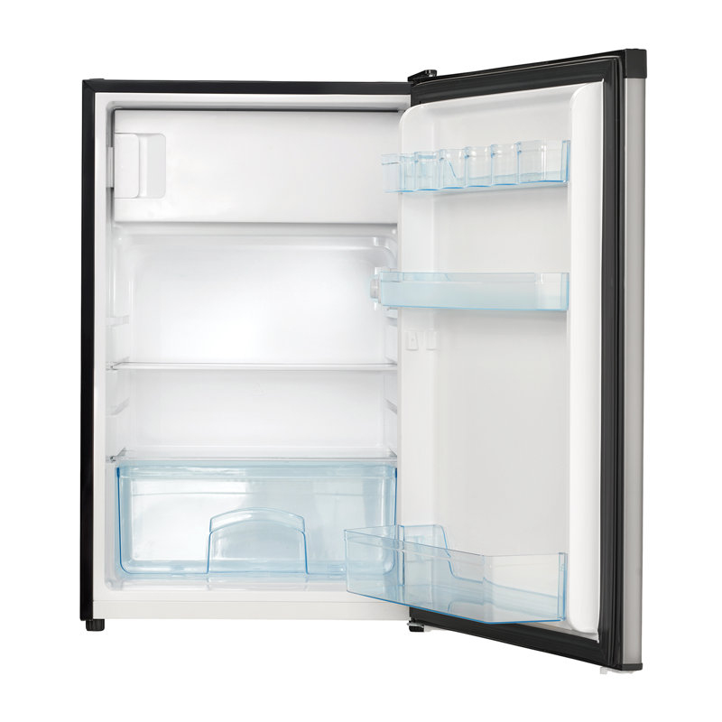 Danby 4.5 cu. ft. Stainless Steel Compact Refrigerator with True Freezer