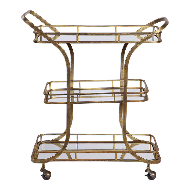 Amaka Metal Bar Cart
