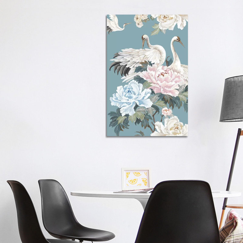 «Celestial Garden I» par Eva Watts - impression sur toile tendue, H 40 po x l 26 po x P 1,5 po