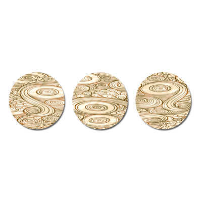 Abstract Wall Decor on Metal
