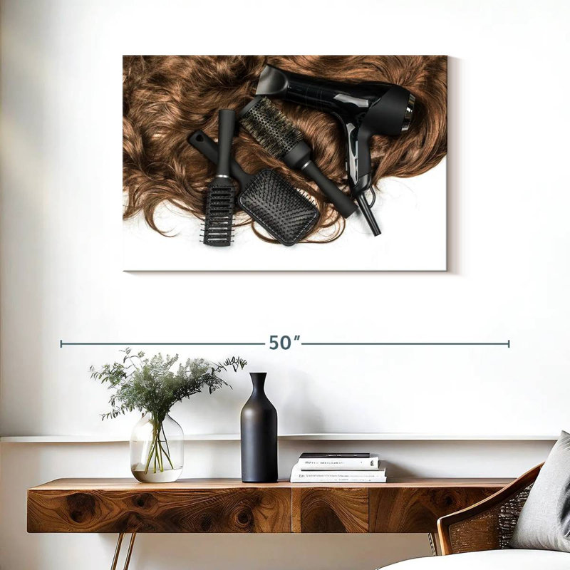 Shuttleworth Hair Styling Items, 24" H x 36" W