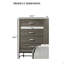 Commode 4 tiroirs 4 pièces