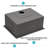 26 Inch Undermount Stainless Steel Kitchen Sink with 16 Gauge, 9 Inch Deep Single Bowl, Includes Drain Assembly for Easy Installation and Maintenance