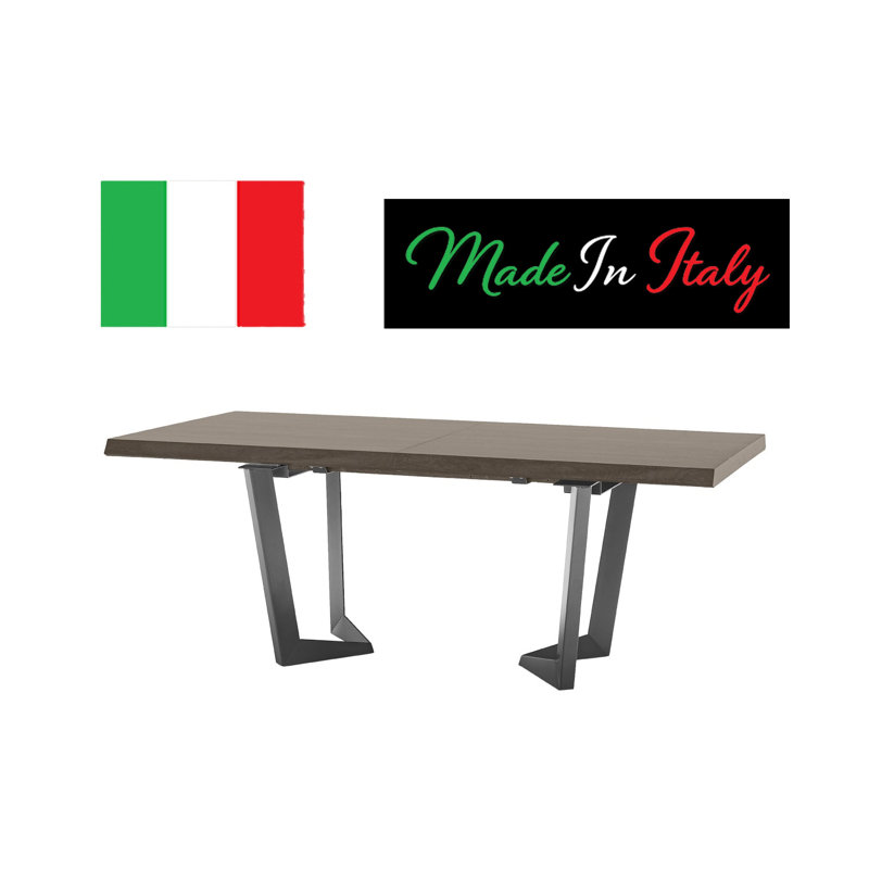 Palazzo Luxury Dining Collection, 9Pcs:Table,Buffet,4Chairs,2MixCabinet,Mirror