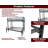 Assumpta University 2" Heavy Duty Steel Bunk Bed with Built-in Guardrails & Ladders-108845203