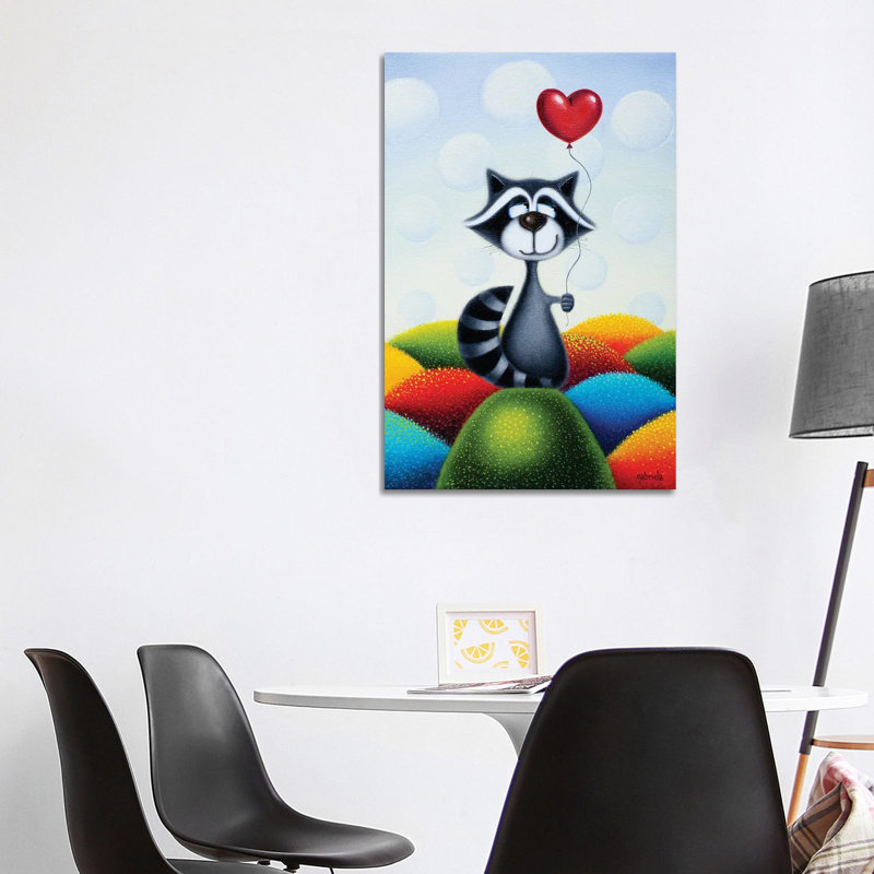 Choose Happy by Gabriela Elgaafary - Wrapped Canvas Print, 101.6 cm H x 66.04 cm W x 1.91 cm D