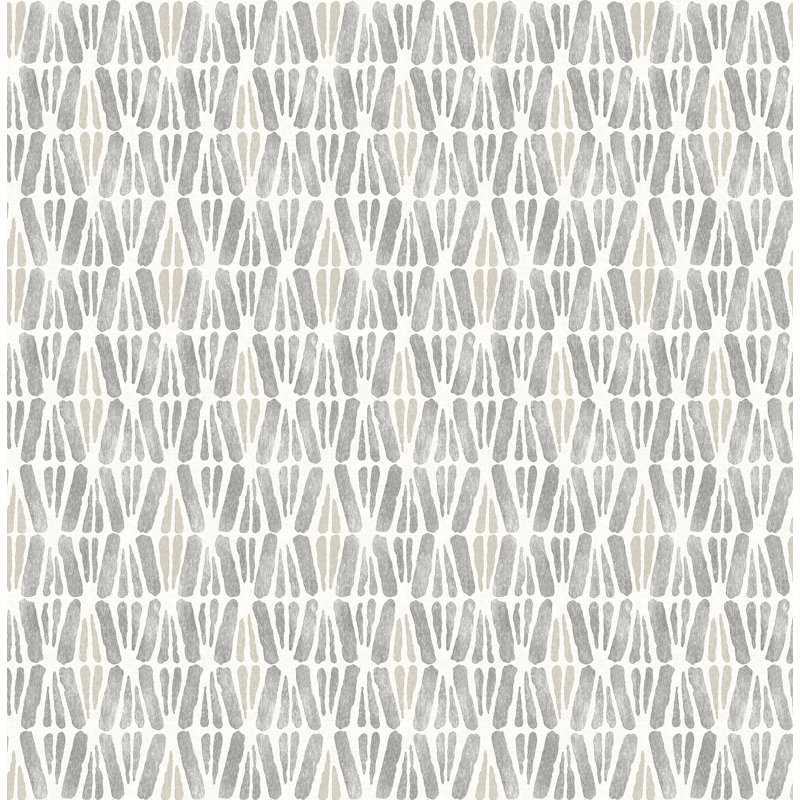 Nabi  Geometric Wallpaper, Gray