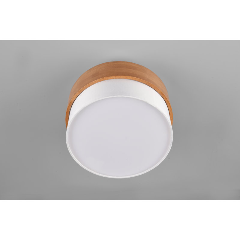 Krystallee 2-Light 30cm Flush Mount, White