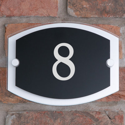Sigfried 15cm H Plastic House Number