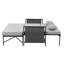 131.5cm Wide Straight Steel Patio Daybed-1150034758