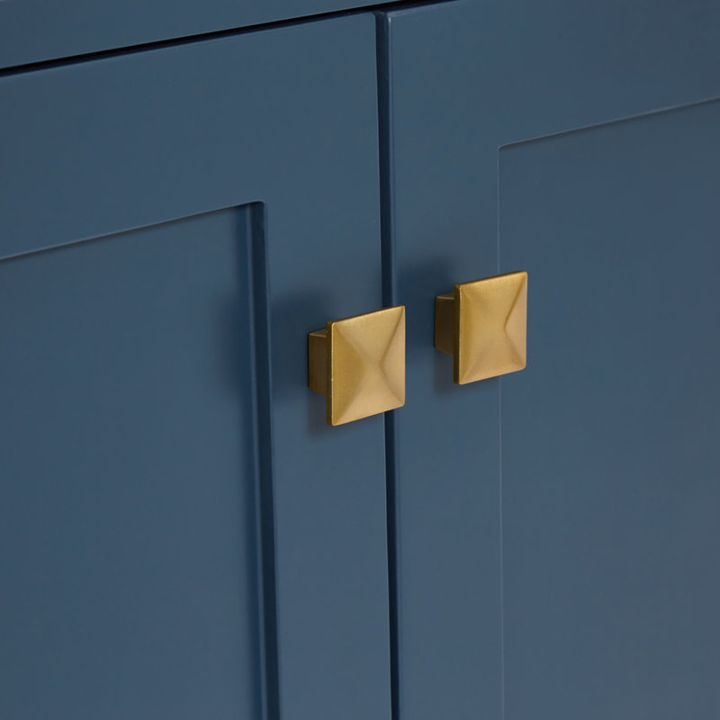 Base de meuble-lavabo simple Panchuri 42 seulement, Bleu minuit