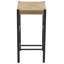 Obrian Counter Stool with Solid Wood Frame