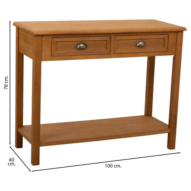 Andren 100cm Solid Wood Console Table