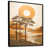Black Floater Framed
