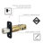 Deadbolt Latch