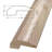 Maple 2.12'' W x 78'' L End Cap-83599245