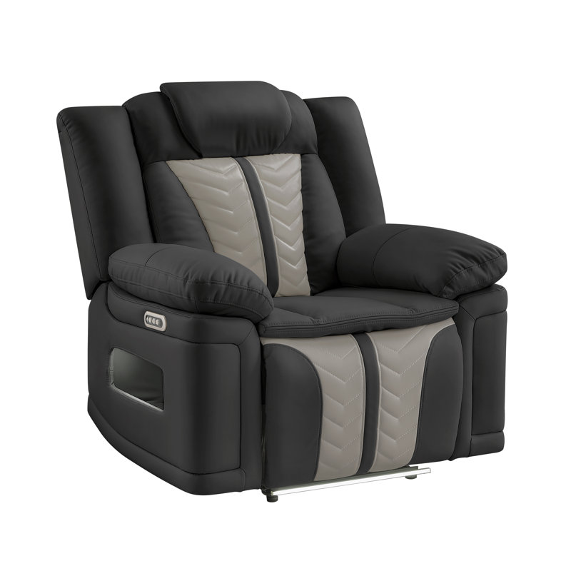 Fuhrman Chair In Black And Gray, Black/Gray