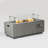 42" Propane Gas Fire Pit Table 2-Pieces