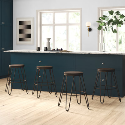 LaGuardia Counter Stool with Metal Frame