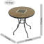Haslemere 2 - Person Wicker Patio Dining Set with Round Table