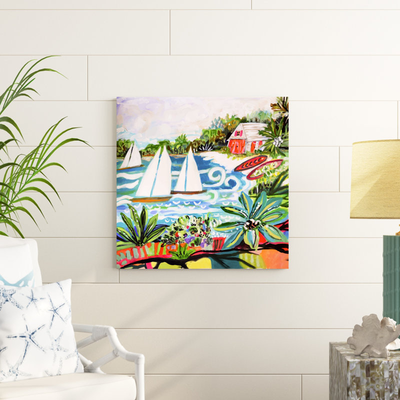 Cottage par The Bay II, H 30 po x l 30 po, Toile tendue, Sans cadre