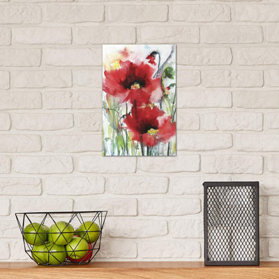 " Red Poppies " by Karin Johannesson