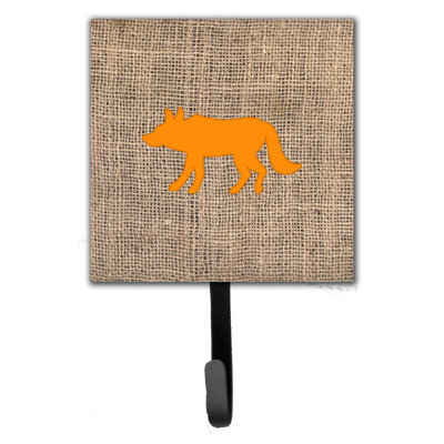 Crochet mural loup