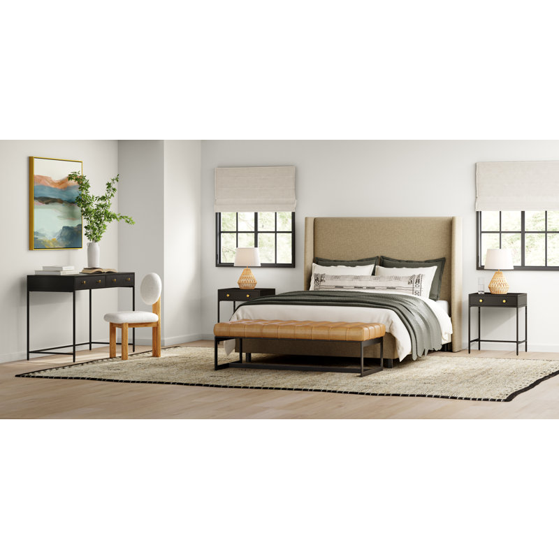 Lebert Abstract Indoor Rug, Rectangle 4' x 6'