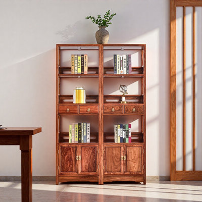 New Chinese Minimalist Style Bookcase