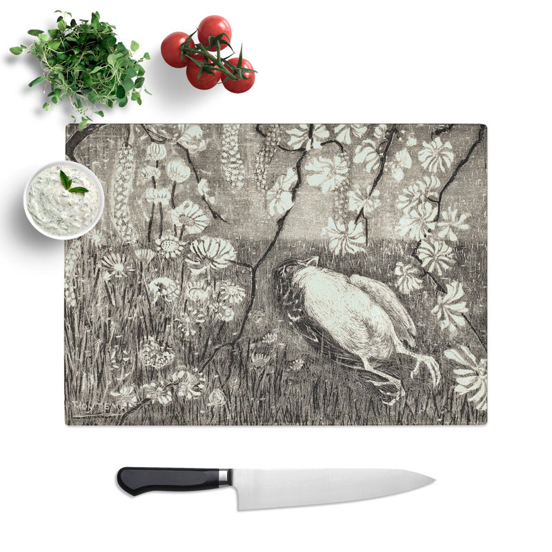 Dead Bird by Theo Van Hoytema Chopping Board, 28.5cm W x 39cm L