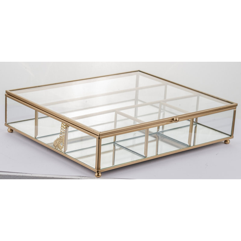 Glass Jewelery Box +