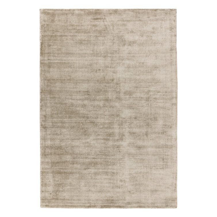 Nareg Handmade Tufted Smoke/Beige Rug