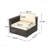 Patio Left Armchair Mbrn + Alu-640686361