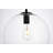Rincon 1-Light Adjustable Globe Pendant with Hand Blown Glass -1029506773