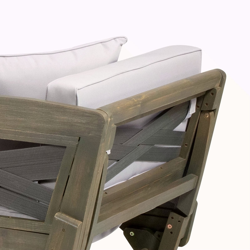 Expandable Daybed With Cushions,Outdoor Couch Patio Couch With Adjustable Armrests,Outdoor Convertible Sofa With Removable Cushions&Pillows For Patio, Porch, Poolside