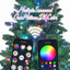 Arbre de Noël intelligent de 7 pi avec 400 lumières DEL RVB contrôlées par le WiFi, 1063 pointes en PVC, 38 fonctions d'éclairage, synchro musicale, structure à charnières et support en métal-897466131