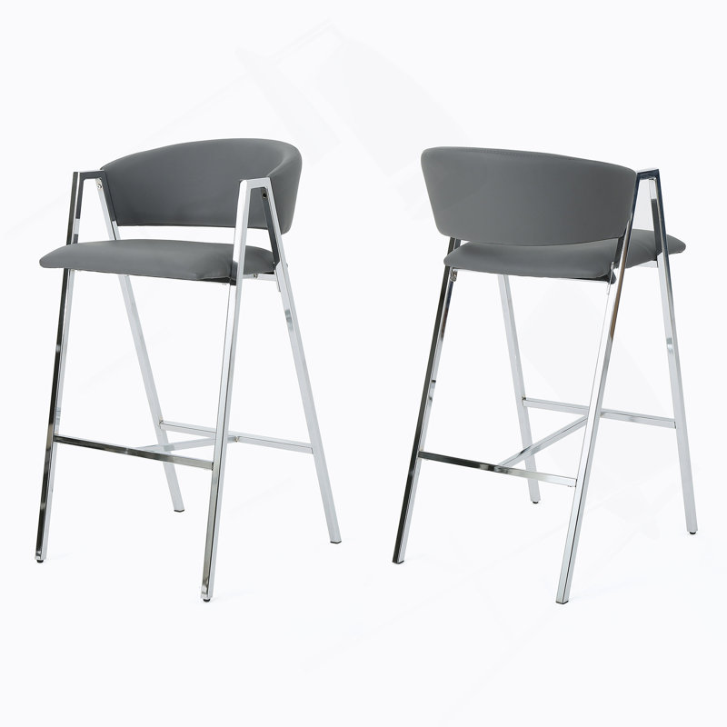 Chaise de bar, Gris