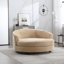 Fauteuil demi-tonneau surdimensionné avec housse-100902702