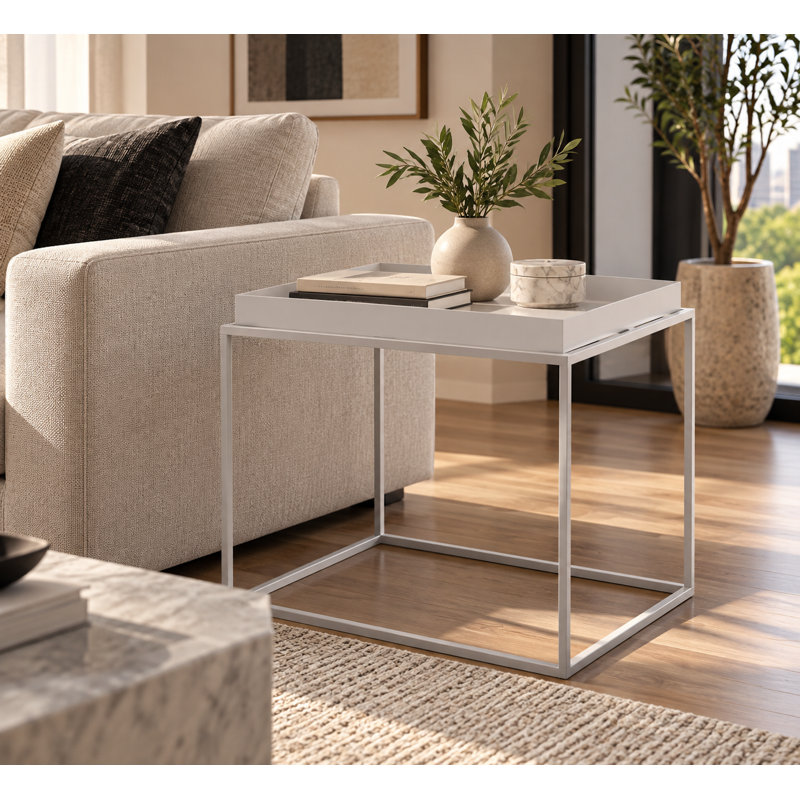 Table de bout Ivan, Blanc