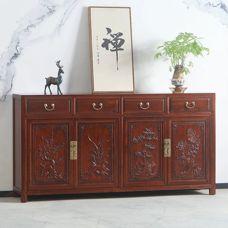 Four Door Retro Large-Capacity Sideboards