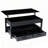 Lift Top Coffee Table with Drawers and Hidden Compartment-118671473