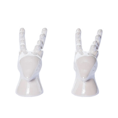 Ensemble de 2 salières et poivrons Transpac Dolomite