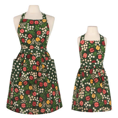 Ensemble de tablier, coccinelles