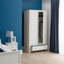 Payeur 2 Door Solid Wood Wardrobe-1087470225